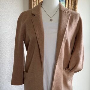 J.Crew Camel Open Cardigan Blazer | XXS ✨